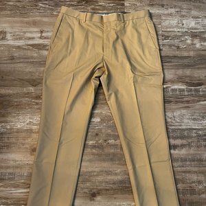 Perry Ellis Portfolio Chino Pants - Tan - 34 x 32